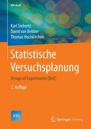 Kniha Statistische Versuchsplanung Karl Siebertz