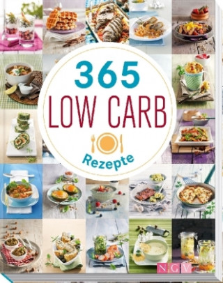 Kniha 365 Low-Carb-Rezepte 