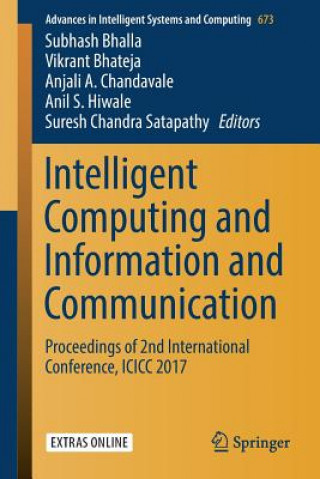 Knjiga Intelligent Computing and Information and Communication Subhash Bhalla