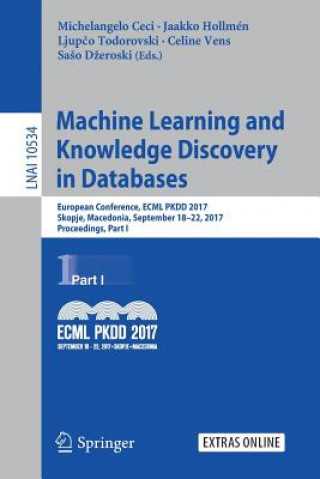 Carte Machine Learning and Knowledge Discovery in Databases Michelangelo Ceci
