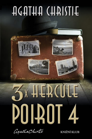 Kniha 3x Hercule Poirot 4 Agatha Christie