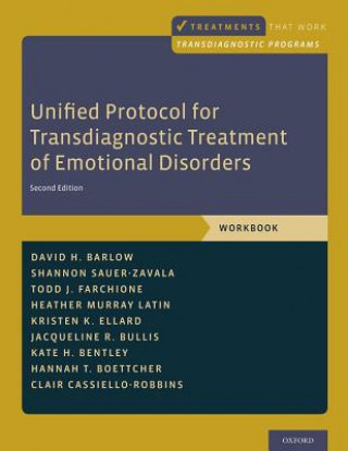 Kniha Unified Protocol for Transdiagnostic Treatment of Emotional Disorders Barlow