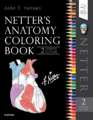 Carte Netter's Anatomy Coloring Book Updated Edition John T. Hansen