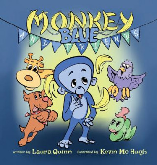 Book Monkey Blue LAURA QUINN