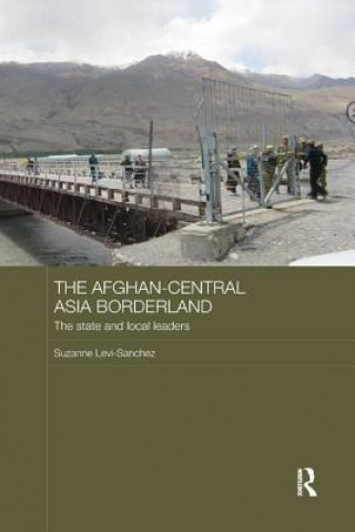 Carte Afghan-Central Asia Borderland Levi-Sanchez