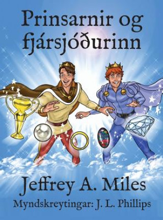 Kniha Prinsarnir og fjarsjodurinn Jeffrey A Miles