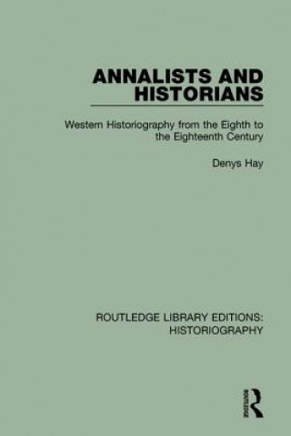 Kniha Annalists and Historians HAY