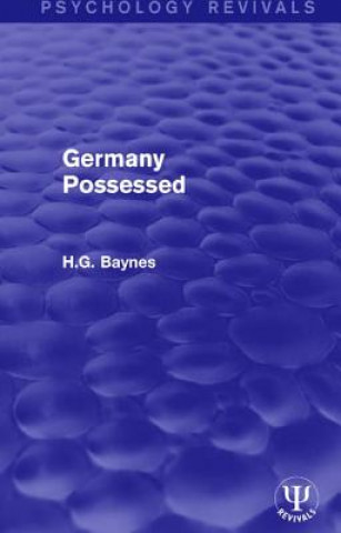 Libro Germany Possessed BAYNES