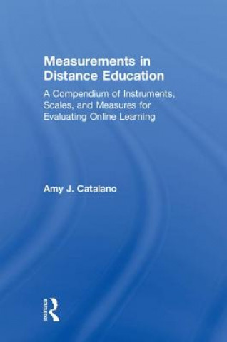 Livre Measurements in Distance Education Amy J. Catalano