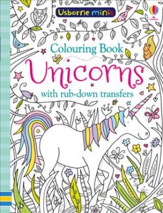 Kniha Colouring Book Unicorns with Rub Downs SAM SMITH