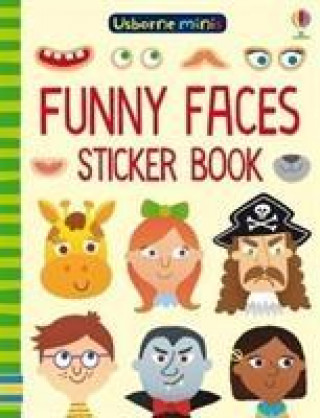 Kniha Funny Faces Sticker Book Sam Smith
