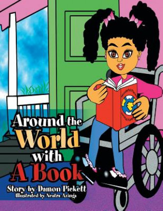 Książka Around the World with a Book Damon Pickett