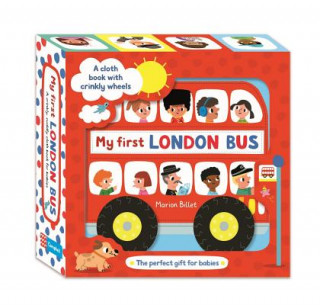 Kniha My First London Bus Cloth Book MARION BILLET