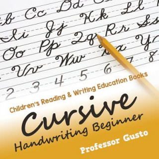 Book Cursive Handwriting Beginner Professor Gusto