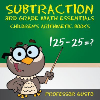 Carte Subtraction 3rd Grade Math Essentials Children's Arithmetic Books Professor Gusto