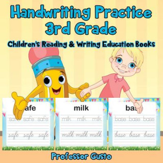 Kniha Handwriting Practice 3rd Grade Professor Gusto