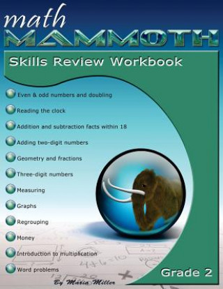 Carte Math Mammoth Grade 2 Skills Review Workbook MARIA MILLER