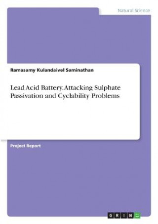 Knjiga Lead Acid Battery. Attacking Sulphate Passivation and Cyclability Problems Ramasamy Kulandaivel Saminathan