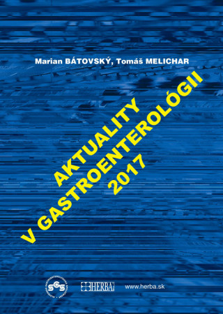 Kniha Aktuality v gastroenterológií 2017 Marian Bátovský
