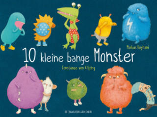 Livre 10 kleine bange Monster Markus Reyhani