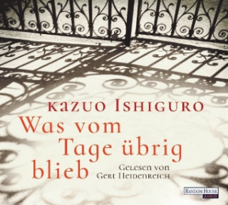 Hanganyagok Was vom Tage übrig blieb Kazuo Ishiguro