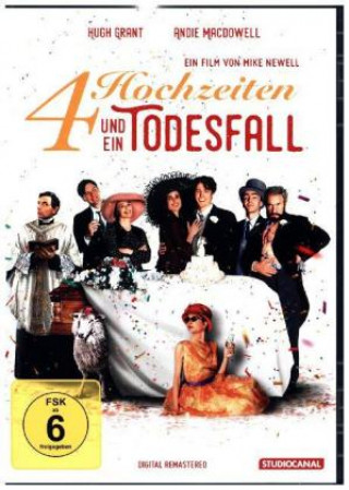 Видео Vier Hochzeiten und ein Todesfall, 1 DVD (Digital Remastered), 1 DVD-Video Mike Newell