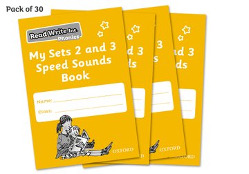 Kniha Read Write Inc. Phonics: My Sets 2 and 3 Speed Sounds Book (Pack of 30) Ruth Miskin