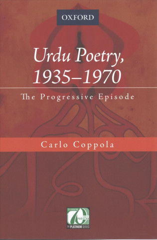 Knjiga Urdu Poetry, 1935-1970 Cappola