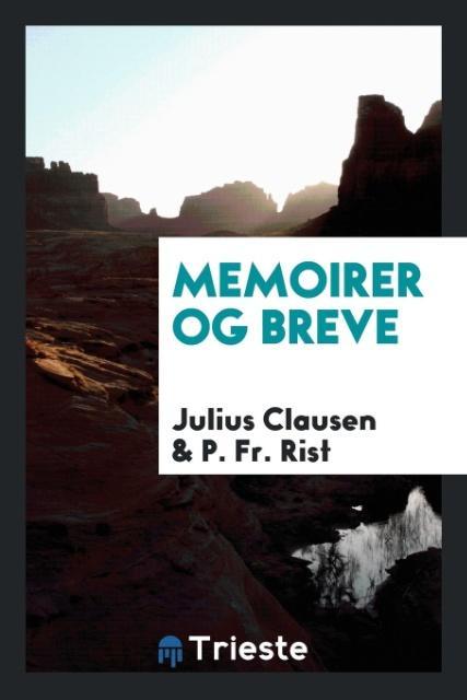 Kniha Memoirer Og Breve JULIUS CLAUSEN