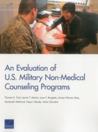 Kniha Evaluation of U.S. Military Non-Medical Counseling Programs Thomas E Trail