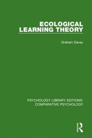 Книга Ecological Learning Theory DAVEY