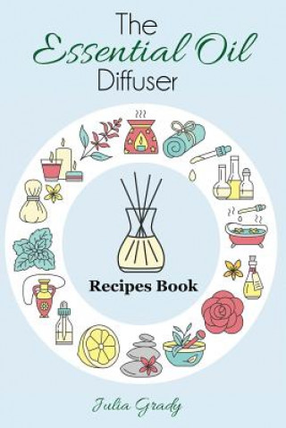 Книга Essential Oil Diffuser Recipes Book JULIA GRADY