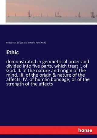 Book Ethic Spinoza Benedictus de Spinoza