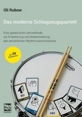 Kniha Das moderne Schlagzeugquartett Oli Rubow