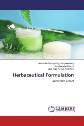 Könyv Herbaceutical Formulation Anuradha Sabhapathy Narayanasamy