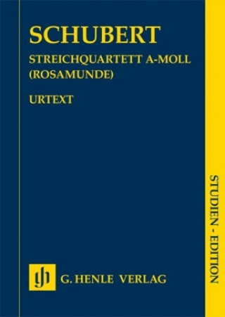 Könyv Streichquartett a-moll op. 29 D 804 "Rosamunde" Franz Schubert