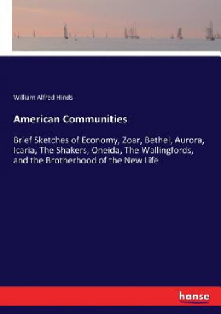 Knjiga American Communities Hinds William Alfred Hinds