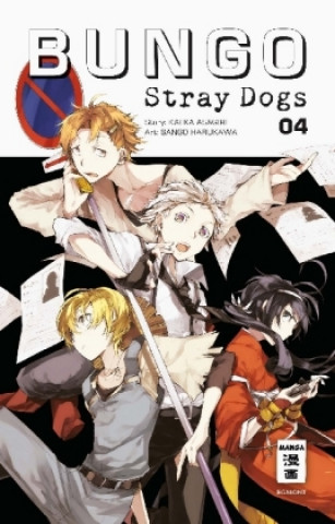 Könyv Bungo Stray Dogs 04 Kafka Asagiri