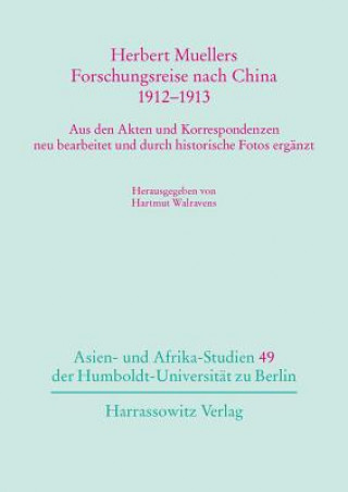 Carte Herbert Muellers Forschungsreise nach China 1912-1913 Hartmut Walravens