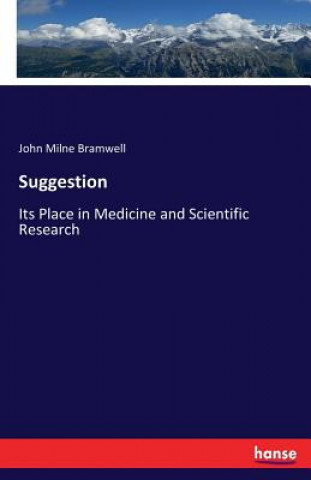 Knjiga Suggestion John Milne Bramwell
