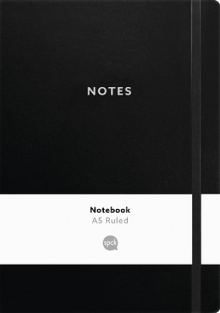 Könyv A5 Black Notebook 