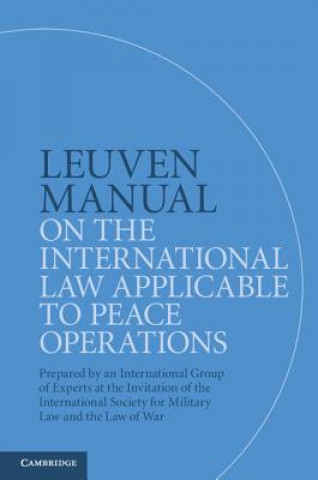 Carte Leuven Manual on the International Law Applicable to Peace Operations GILL  TERRY