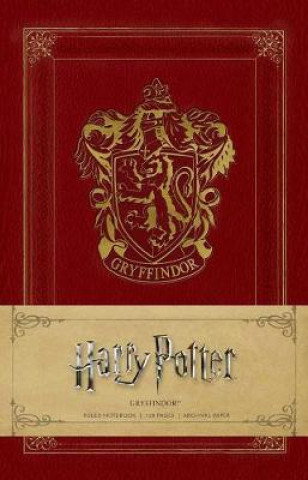 Kalendár/Diár Harry Potter: Gryffindor Ruled Notebook Insight Editions