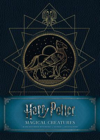 Книга Harry Potter: Magical Creatures Hardcover Blank Sketchbook Insight Editions