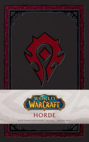 Naptár/Határidőnapló World of Warcraft: Horde Hardcover Ruled Journal. Redesign Insight Editions