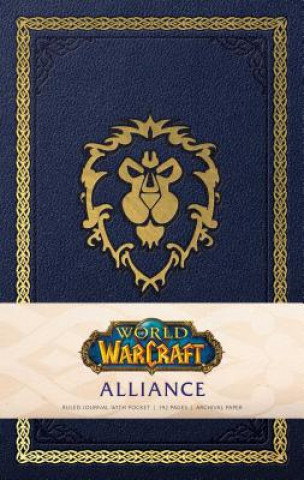 Kalendář/Diář World of Warcraft: Alliance Hardcover Ruled Journal. Redesign Insight Editions