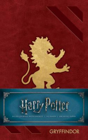 Kalendár/Diár Harry Potter: Gryffindor Ruled Pocket Journal Insight Editions