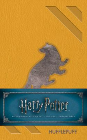 Naptár/Határidőnapló Harry Potter: Hufflepuff Ruled Pocket Journal Insight Editions