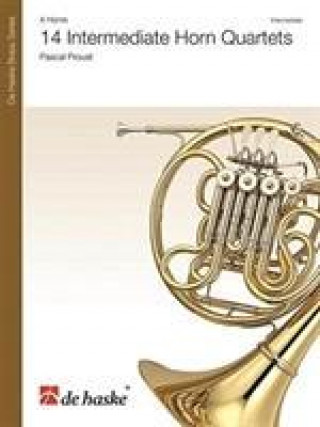 Książka 14 INTERMEDIATE HORN QUARTETS PASCAL PROUST