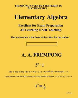 Boek Elementary Algebra A. A. Frempong
